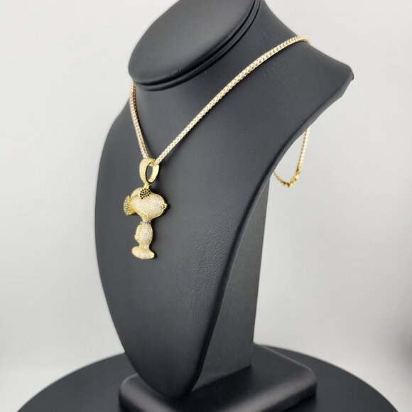 Sterling Silver 925 Snoopy Pendant Necklace – Classic Peanuts Character Jewelry - Picture 5 of 9